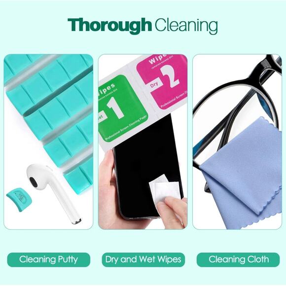 Earbuds Cleaning Pen Kit Compatible Airpods Bluetooth Earbuds Cleaning Putty - Picture 3 of 7